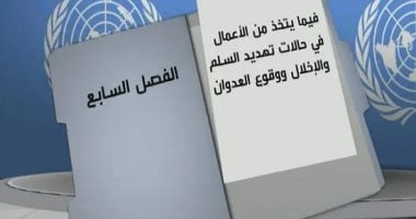 ميثاق الأمم المتحدة يحدد خطوات رد عدوان إسرائيل على قطر.. يبدأ بقطع العلاقات ميثاق الأمم المتحدة