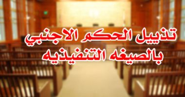 حكم قضائى بتذييل آخر أجنبى بالخلع وجعله فى قوة السند التنفيذى.. برلمانى