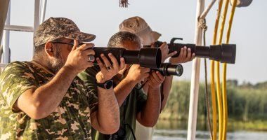 عودة الطيور المهاجرة بعد غياب 122 عاما... ظهور طائر الغاق الأفريقى على ضفاف النيل بأسوان