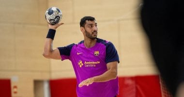 يد برشلونة بقيادة سيف الدرع يواجه جوج بدوري الأبطال عبر أون سبورت الليلة