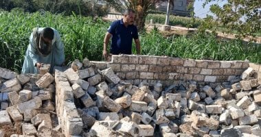 إزالة 15 حالة تعدى واسترداد 90 فدانا أملاك دولة ضمن الموجة الـ27 بأسيوط