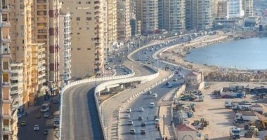 من المندرة لـ العصافرة.. العمل على قدم وساق للانتهاء من المحاور الرئيسية لحل الأزمة المرورية.. بدء التشغيل التجريبى لكوبرى المندرة.. وجارى الانتهاء من الفواصل واستكمال أعمال المرافق والرصف لكوبرى السادات