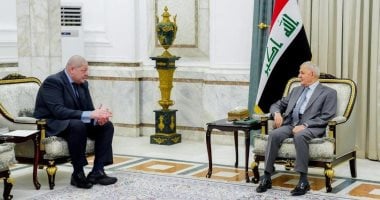 سفير مصر فى العراق يلتقى مع رئيس الجمهورية ورئيس الوزراء