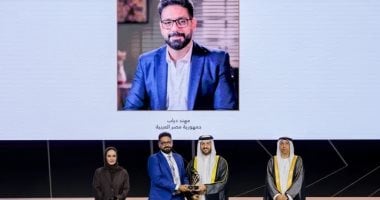 المصرى مهند دياب يفوز بجائزة الشارقة لصناع التغيير بالمحتوى الرقمى المتميز