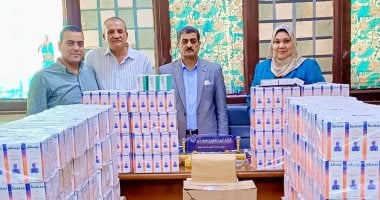 تموين سوهاج: ضبط 60 علبة لبن و1400 عبوة دواء مجهولة المصدر