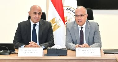 وزيرا الرى والتعليم يبحثان إنشاء مدارس فنية مهنية لتكنولوجيا الرى