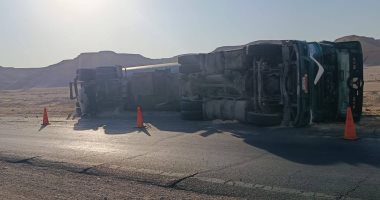 محافظ الأقصر يأمر بالتدخل العاجل لإنقاذ تانك بوتاجاز بطريق الوادى الجديد.. صور