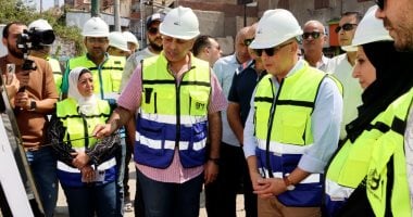 محافظ الإسماعيلية يتفقد أعمال رفع كفاءة وتطوير مصاعد الثلاثينى وكوبرى المشاة