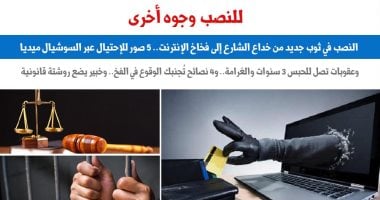 للنصب وجوه أخرى.. الاحتيال فى ثوب جديد من خداع الشارع لفخاخ الإنترنت.. برلمانى