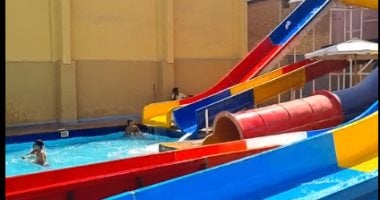 الناس بتودع الإجازة الصيفية بأجواء احتفالية فى الأكوا بارك.. فيديو