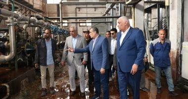 وزير الانتاج الحربي يتابع سير العملية الإنتاجية بشركة أبو زعبل للكيماويات المتخصصة  