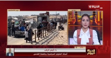أيمن الرقب: النزوح في غزة فاق التوقعات وإسرائيل تتصرف بغطاء أمريكي