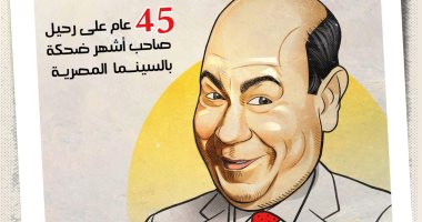 ذكرى رحيل صاحب أشهر ضحكة فى السينما.. حسن فايق في كاريكاتير اليوم السابع