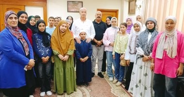 وكيل شباب كفر الشيخ يكرم الفائزين فى مسابقة اكتشاف الموهوبين