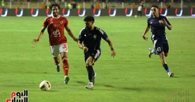 الأهلى يواصل نزيف النقاط ويتعادل مع إنبى 1-1 فى الظهور الأول مع النحاس.. صور الأهلي وإنبي