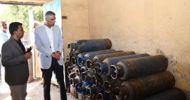 معلومات عن مستودع أسطوانات البوتاجاز بدراو بعد زيارة محافظ أسوان