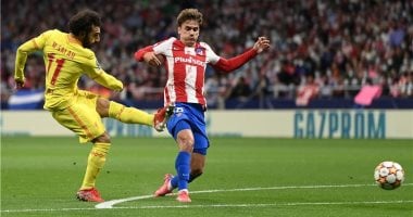 دوري أبطال أوروبا.. ماذا قدم محمد صلاح فى مواجهاته ضد أتلتيكو مدريد؟ محمد صلاح في مباراة سابقة بين ليفربول وأتلتيكو مدريد