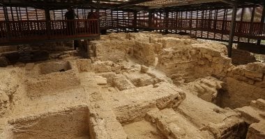الموقع الأثرى لدير القديس هيلاريون فى غزة