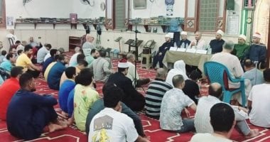 انطلاق فعاليات أول أيام الأسبوع الثقافى من مسجد العتيق بمدينة برج العرب