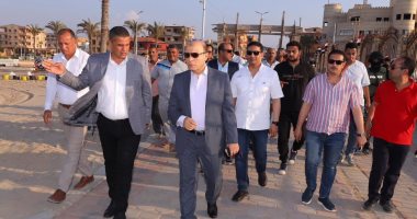محافظ كفر الشيخ: خطة شاملة لتطوير مصيف بلطيم وتوسعات الحدائق والنوادى