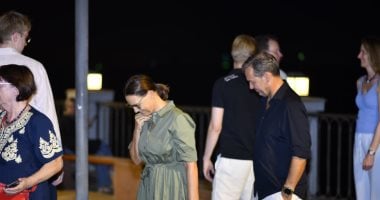 بني سويف تستقبل فوجا سياحا ألمانيا فى جولة على الممشى السياحى بكورنيش النيل