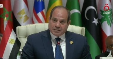 الرئيس السيسى لشعب إسرائيل: ما يجرى يهدد أمنكم ويجهض اتفاقيات السلام القائمة الرئيس عبد الفتاح السيسي