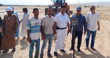 استرداد 6 حالات تعدٍ على 91 فدانا وتنفيذ 9 تعديات على أراض زراعية بأرمنت.. صور