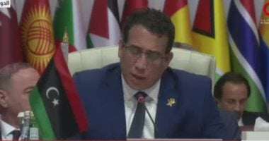 رئيس المجلس الرئاسي الليبي: مسئوليتنا عن الأمن مشتركة ونطالب بحماية دولية لغزة