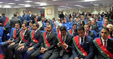 وصول أعضاء النيابة العامة الجدد لحلف اليمين بحضور وزير العدل.. صور