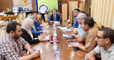 محافظ المنوفية يناقش مشروعات خطة التنمية للعام المالى الجديد