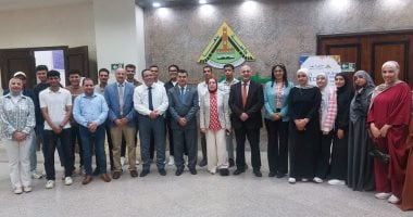 نائب رئيس جامعة بنها تفتتح فعاليات البرنامج التدريبى الأول لمشروعات التخرج