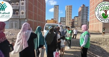 نبيل الكاتب عضو التحالف الوطني توزع 2500 وجبة غذائية على 500 مستفيد بالبحيرة