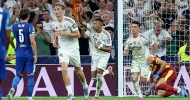 التعادل الإيجابى يحسم شوط الريال ضد أولمبيك مارسيليا 1-1 فى أبطال أوروبا