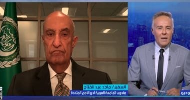  السفير ماجد عبد الفتاح مندوب جامعة الدول العربية لدى الأمم المتحدة