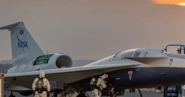 طائرة ناسا X-59 تجرى أول رحلة لها بسرعات آمنة وتصل لسرعة الصوت بالتدريج