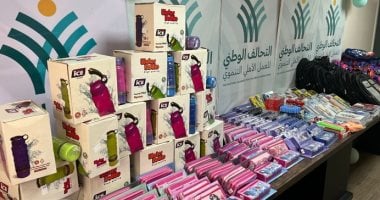 التحالف الوطنى يوزع 1000 شنطة مدرسية ووجبات للأسر الأولى بالرعاية بالغربية