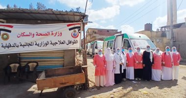 الكشف على 1604 مواطنين فى القافلة الطبية المجانية بمركز بلقاس