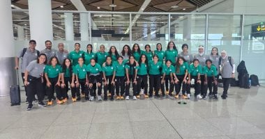 بعثة منتخب مصر للكرة النسائية تحت 20 سنة تصل مالابو استعدادًا لمواجهة غينيا الاستوائية