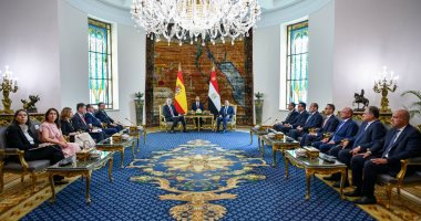 الرئيس عبد الفتاح السيسي وملك إسبانيا