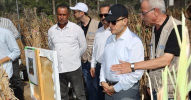 محافظ كفر الشيخ يفتتح أول مشتل نخيل مجتمعى بقرية أبو شعلان.. صور