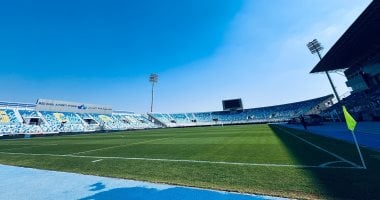 استاد هيئة قناة السويس جاهز لاحتضان مباراة الزمالك والإسماعيلى.. صور