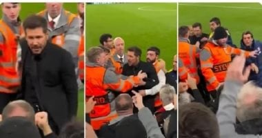 يويفا يحقق فى حادث سيميونى مع مشجع ليفربول العائد من إيقاف 3 سنوات