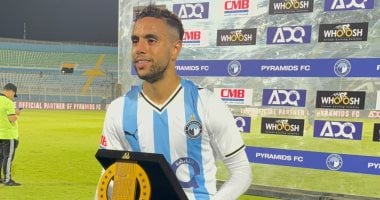 محمد الشيبي رجل مباراة بيراميدز و زد فى الدورى الممتاز