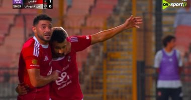 اخبار نيوز : 
                                            تريزيجيه يسجل الهدف الأول للأهلي أمام سيراميكا فى الدقيقة 26  (1-0)
                                        