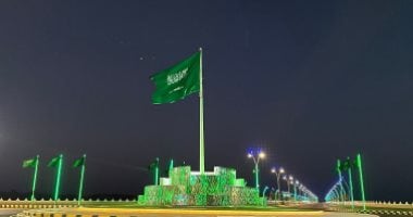 احتفاءً باليوم الوطنى.. القصيم وبلدياتها تكتسى باللون الأخضر