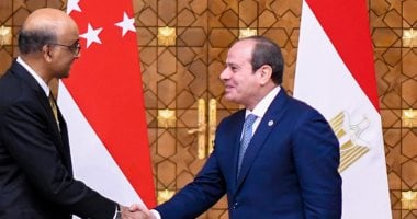 رئيس سنغافورة من الاتحادية: الأزهر منارة للتسامح وكل مفتيّ بلادنا تخرّجوا فيه.. ثارمان شانموجار يعتبر مصر صديقا قديمًا وعزيزًا.. ويؤكد: نسعى لتعزيز التعاون ومستمرون فى استكشاف فرص الاستثمار بالسوق المصرية