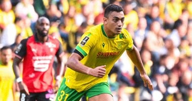 مصطفى محمد يشارك فى تعادل نانت ضد رين بالدوري الفرنسي