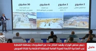 تفاصيل افتتاح رئيس الوزراء عددا من المشروعات بالقنطرة غرب الصناعية.. فيديو