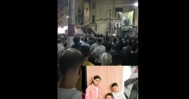 نبروه تودع ضحايا الجريمة المروعة.. تشييع جثامين الأب القاتل وأطفاله الثلاثة