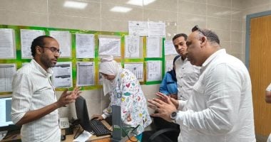 متابعة ميدانية بمستشفى الكرنك الدولي بالأقصر لضمان استمرارية الخدمة.. صور